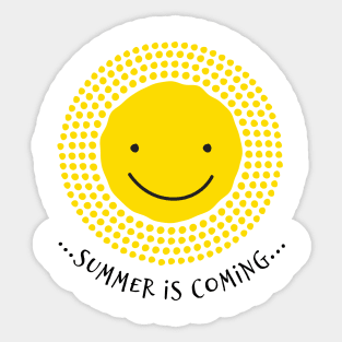 Summer is comming Sticker